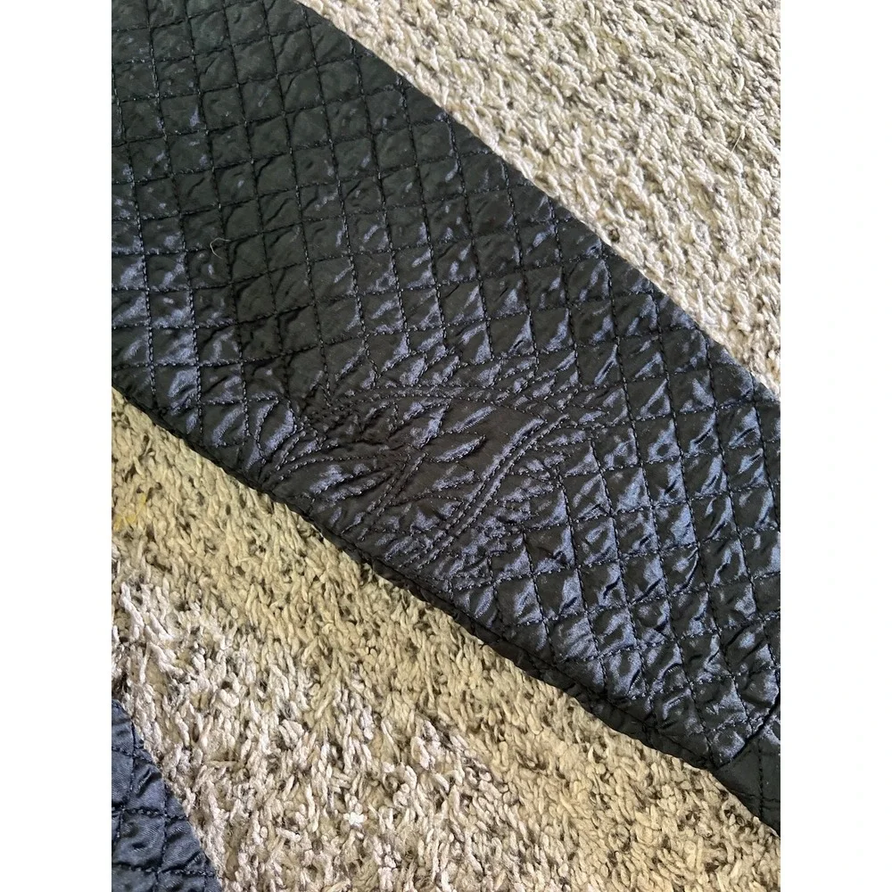 I.E. Relaxed Black Quilted Women’s Blazer Jacket - Picture 4 of 12